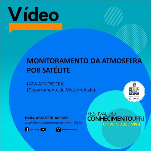Vídeo – Monitoramento da Atmosfera por Satélite