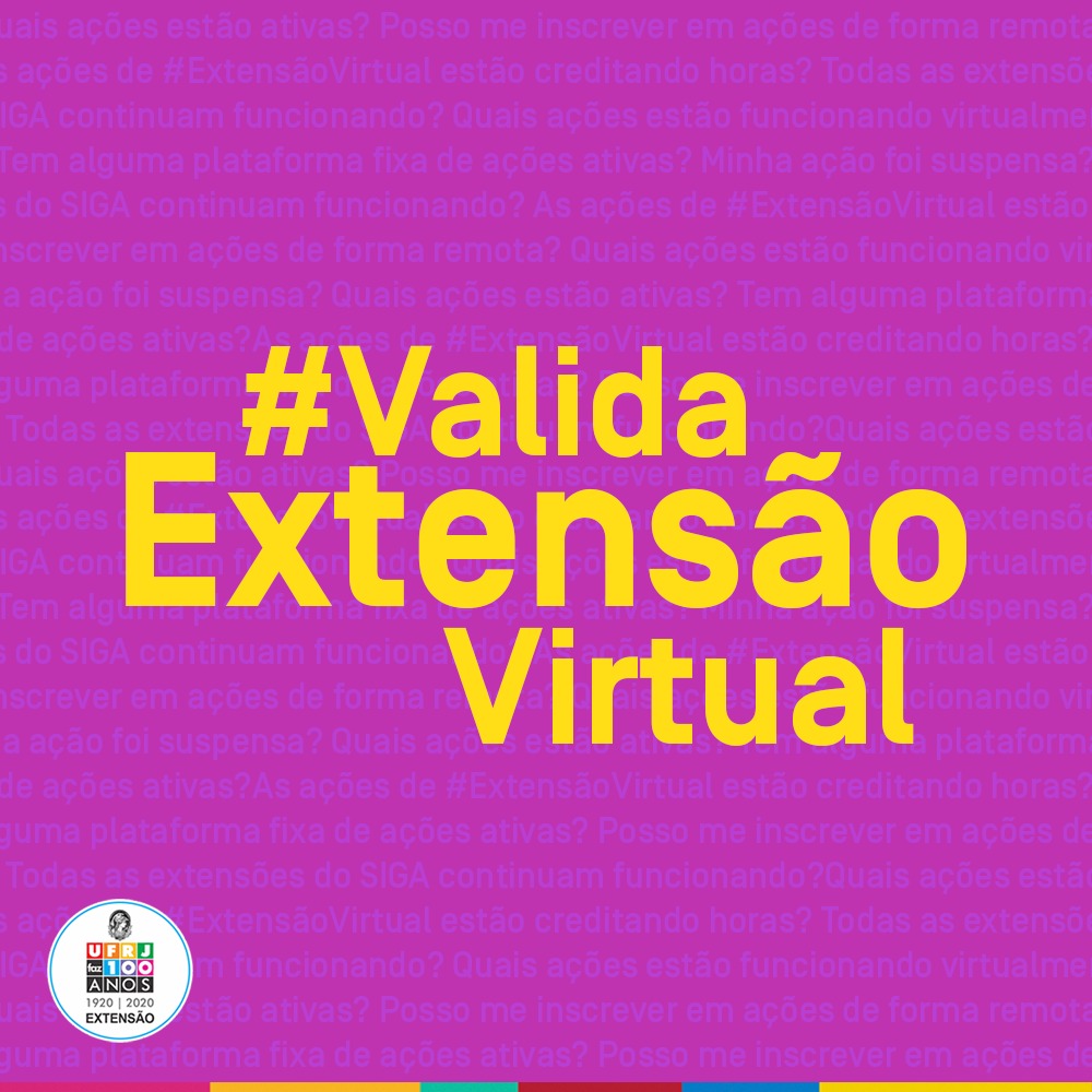#ValidaExtensãoVirtual